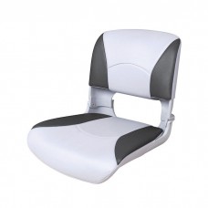Кресло складное мягкое Deluxe All Weather Seat бело/черное